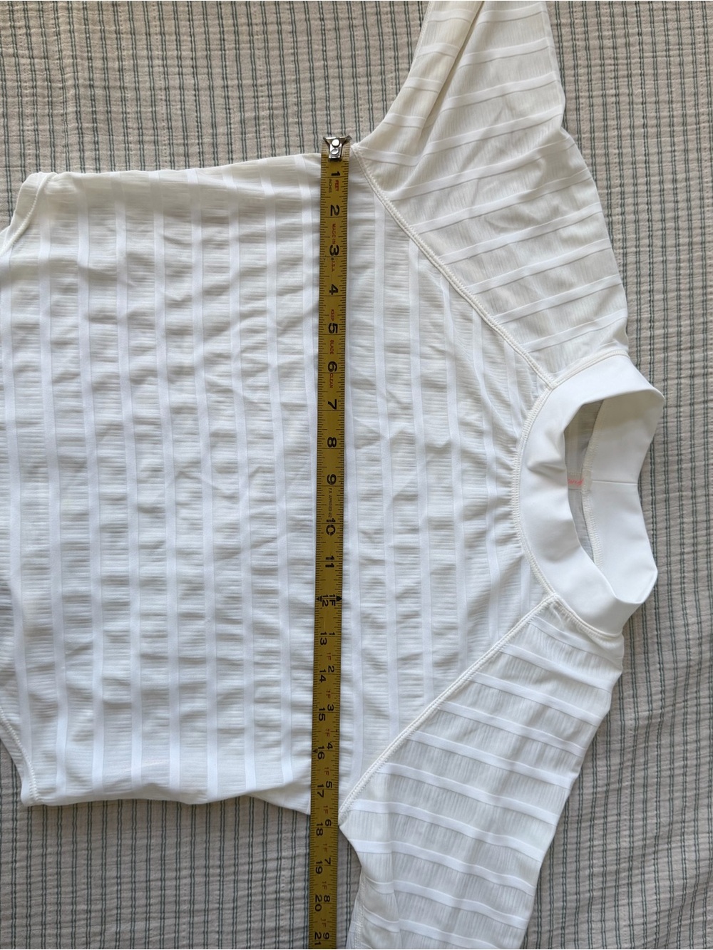 FP Movement White Textured Long Sleeve Crop Top + Skirt Set - Picture 9 of 9